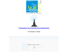 Tablet Screenshot of jucalradio.com